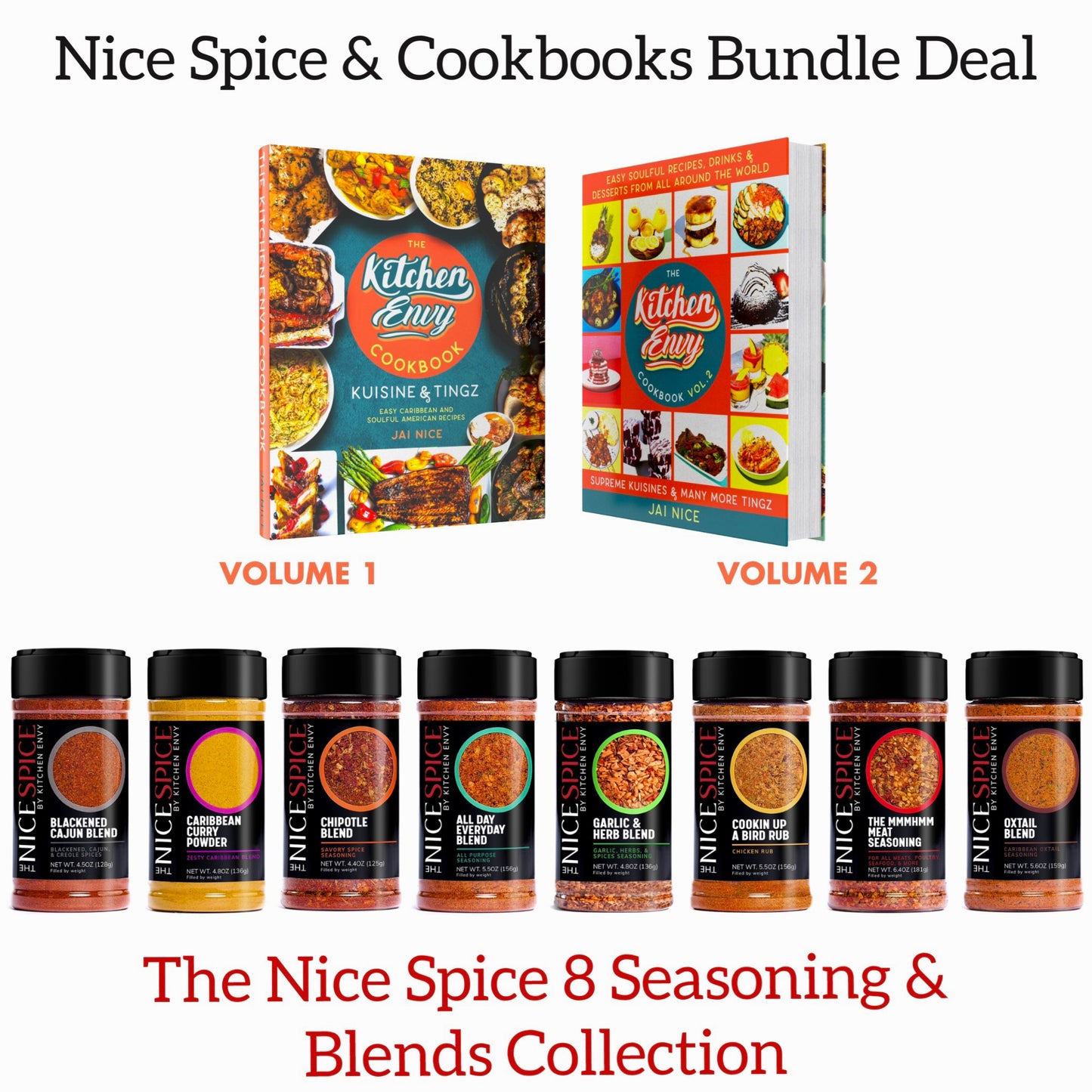 The Nice Spice Collection & Cookbooks Bundle Deal