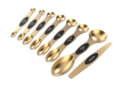 Brass Magnet Measuring Spoon Set