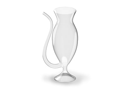 Wine Glass With Straw