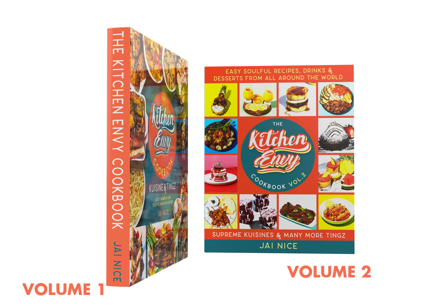 Kitchen Envy Cookbook Bundle Deal Vol 1 & Vol 2