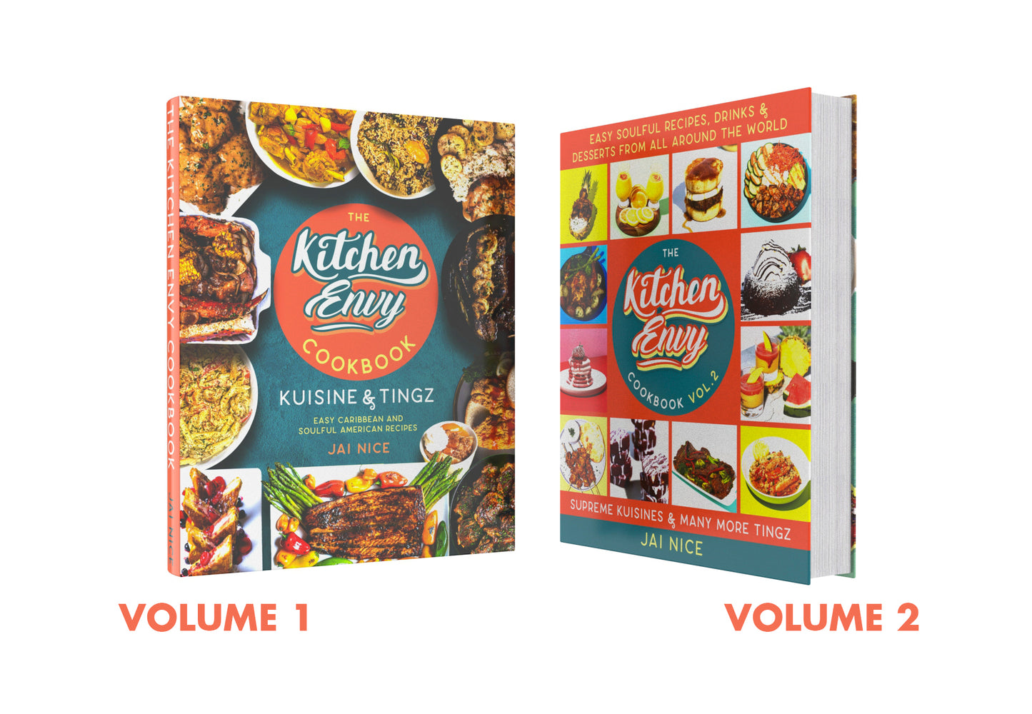 Kitchen Envy Cookbook Bundle Deal Vol 1 & Vol 2