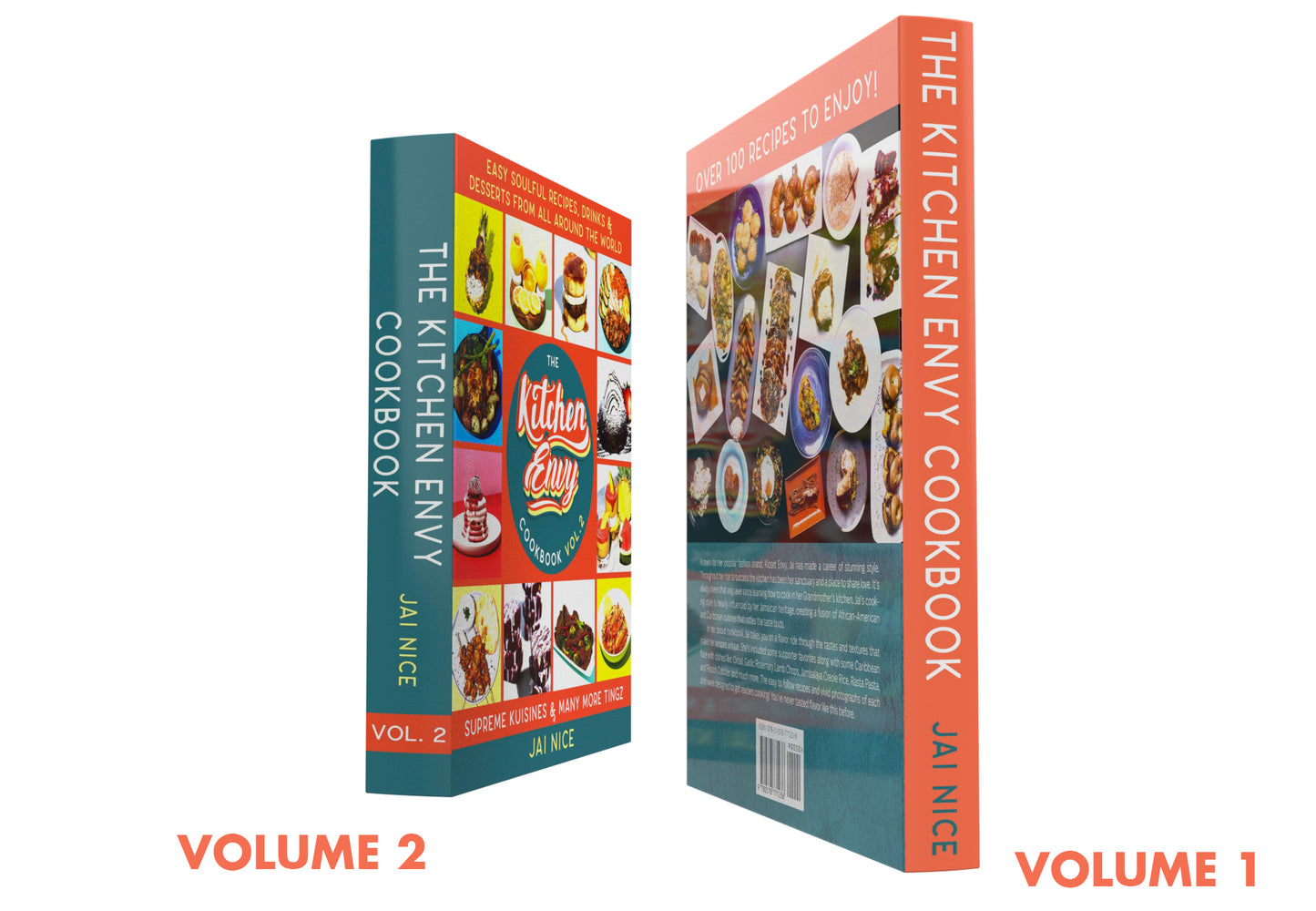 Kitchen Envy Cookbook Bundle Deal Vol 1 & Vol 2