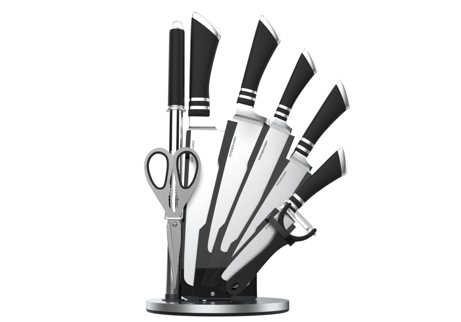 RED 10 PIECE HARD SILICON UTENSIL SET - Kitchen Envy