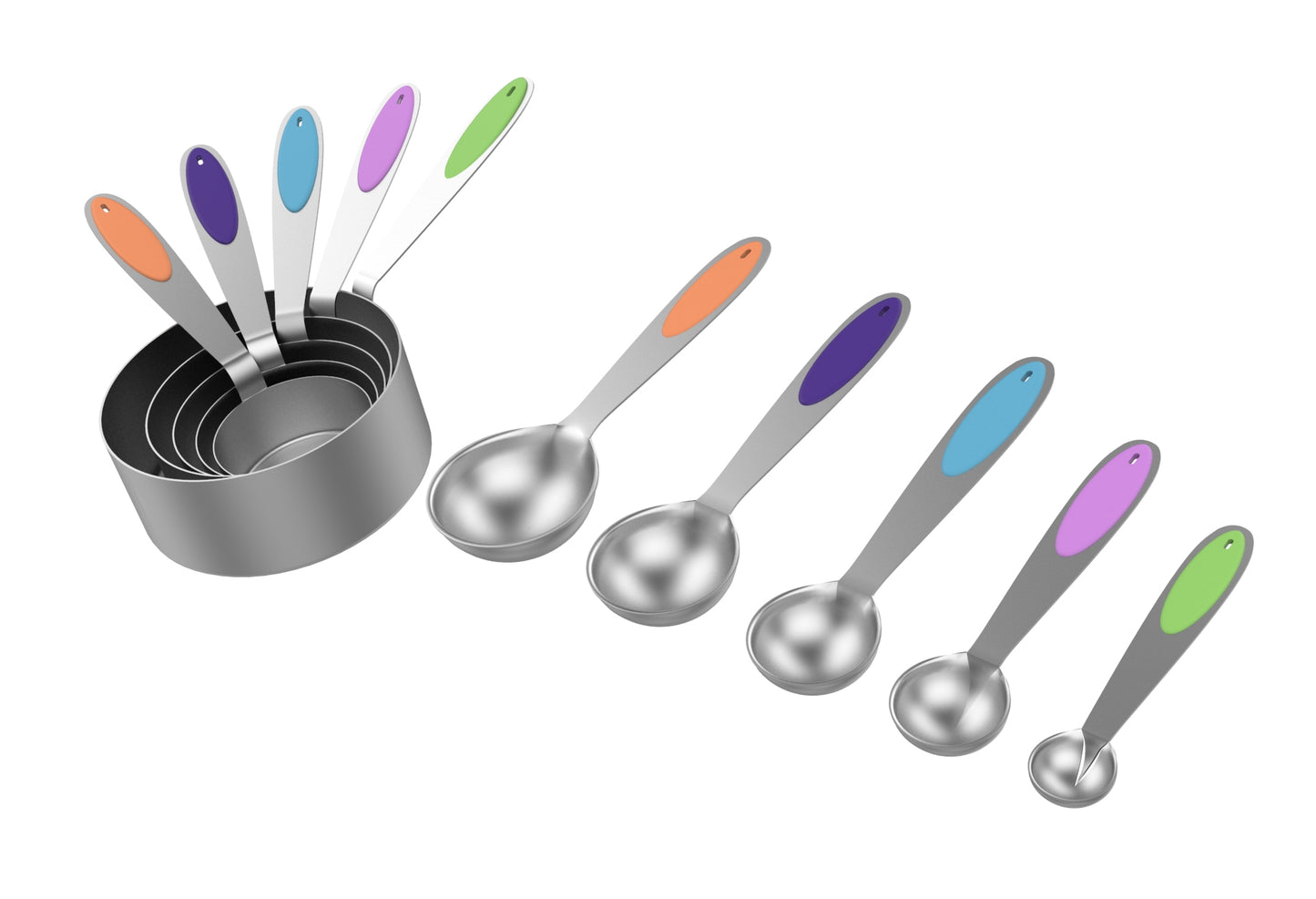 MEASURING CUP 10 PC SET